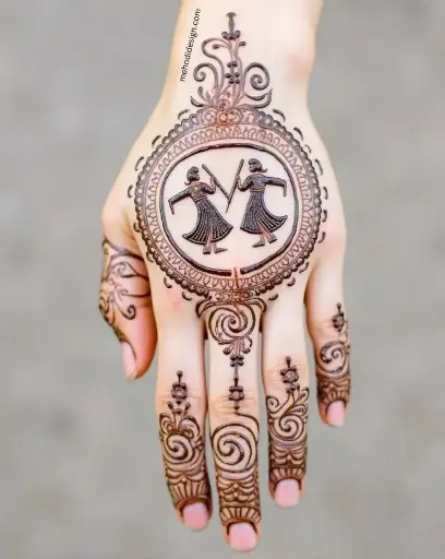 Mehndi (Navtratri theme)